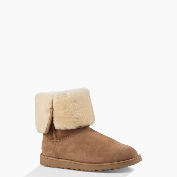 UGG Slim Classic Michelle Boot Chestnut 5.5 - Picture 9 of 9